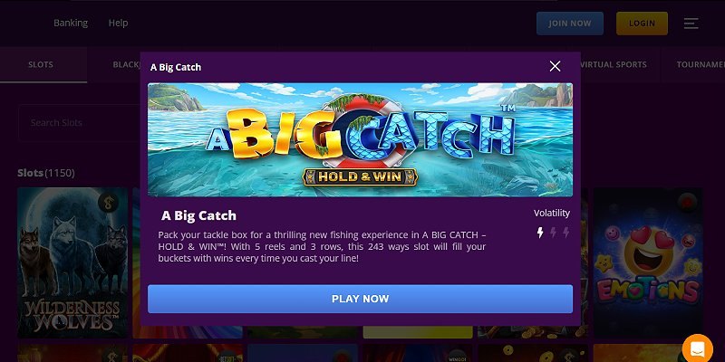 A Big Catch slot