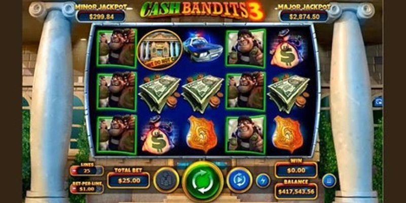 Cash Bandits 3 slot